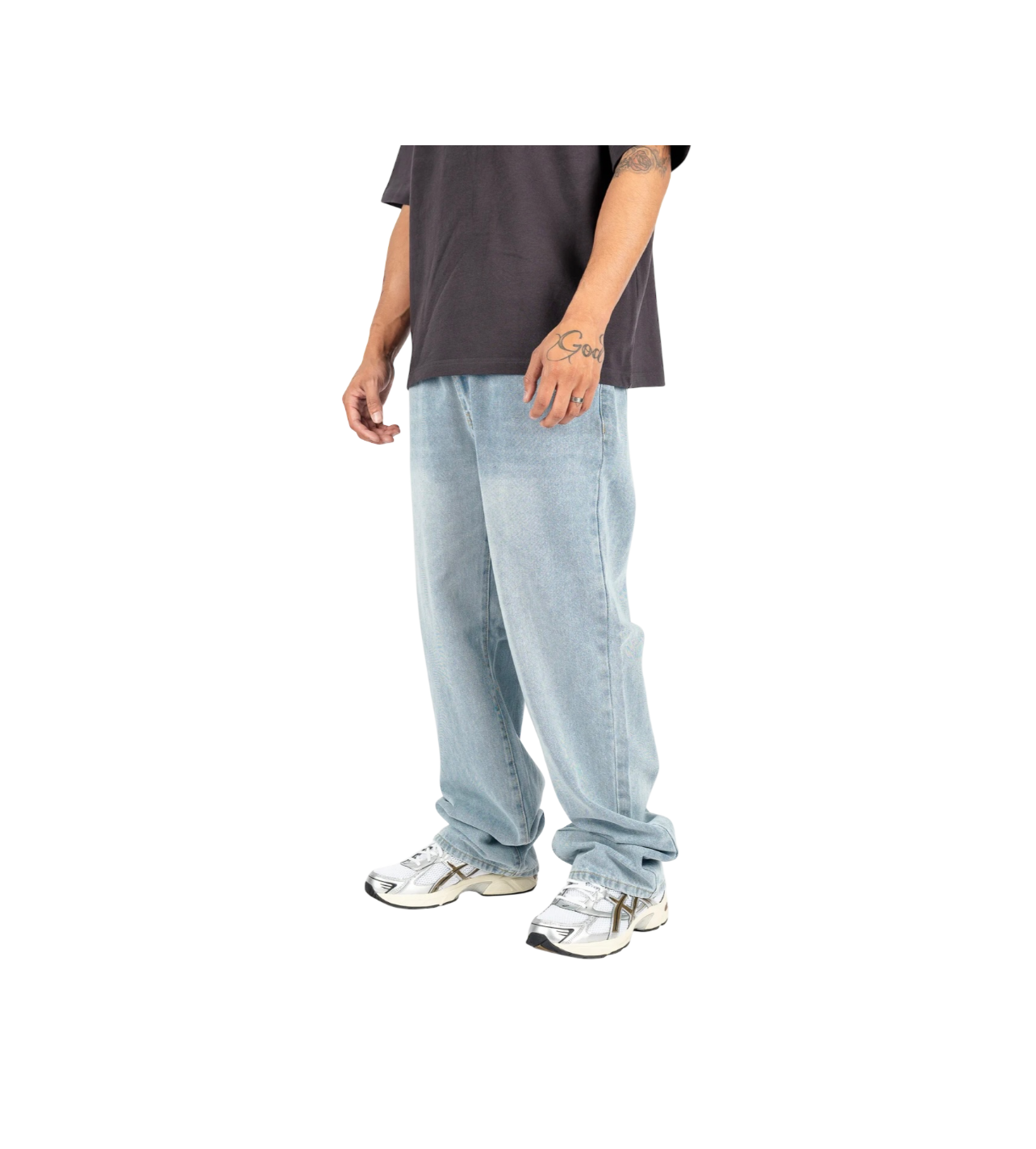 Baggy Y2K Fit Light Wash Jeans