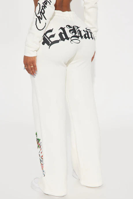 Ed Hardy Dragon Pants Cream
