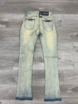 Waimea Bleach Wash Stacked Jeans