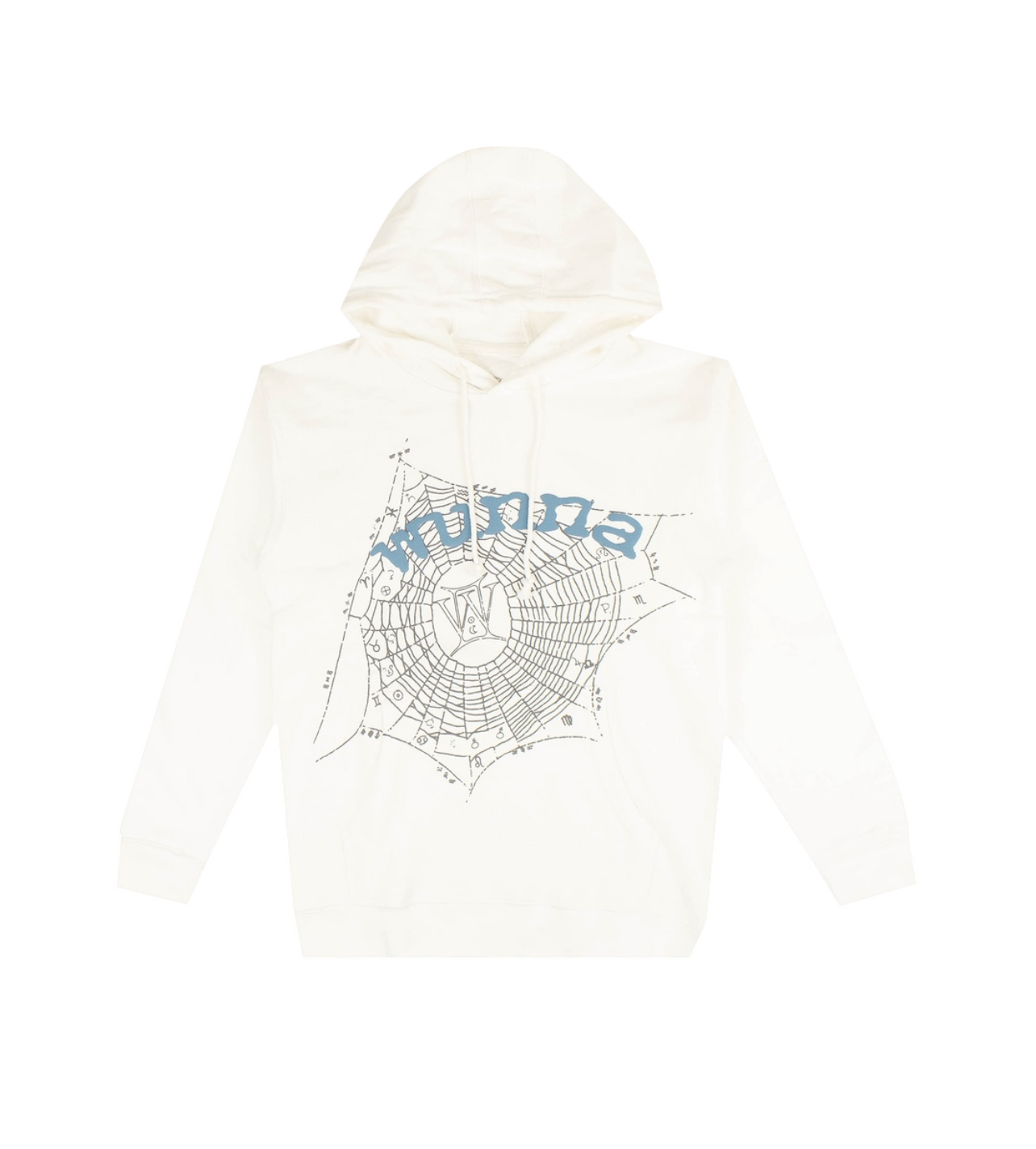 Sp5der Wunna Hoodie UNC Blue