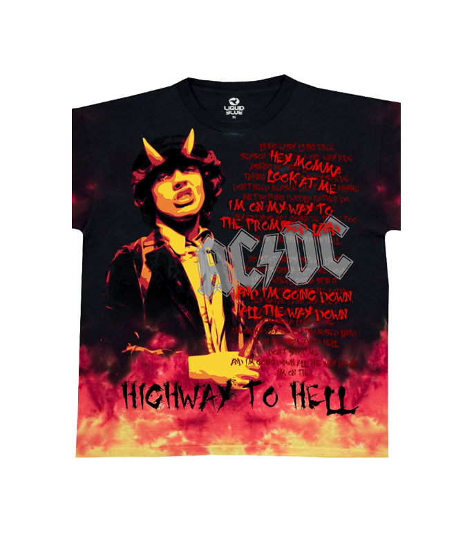 LB AC/DC Highway Tee
