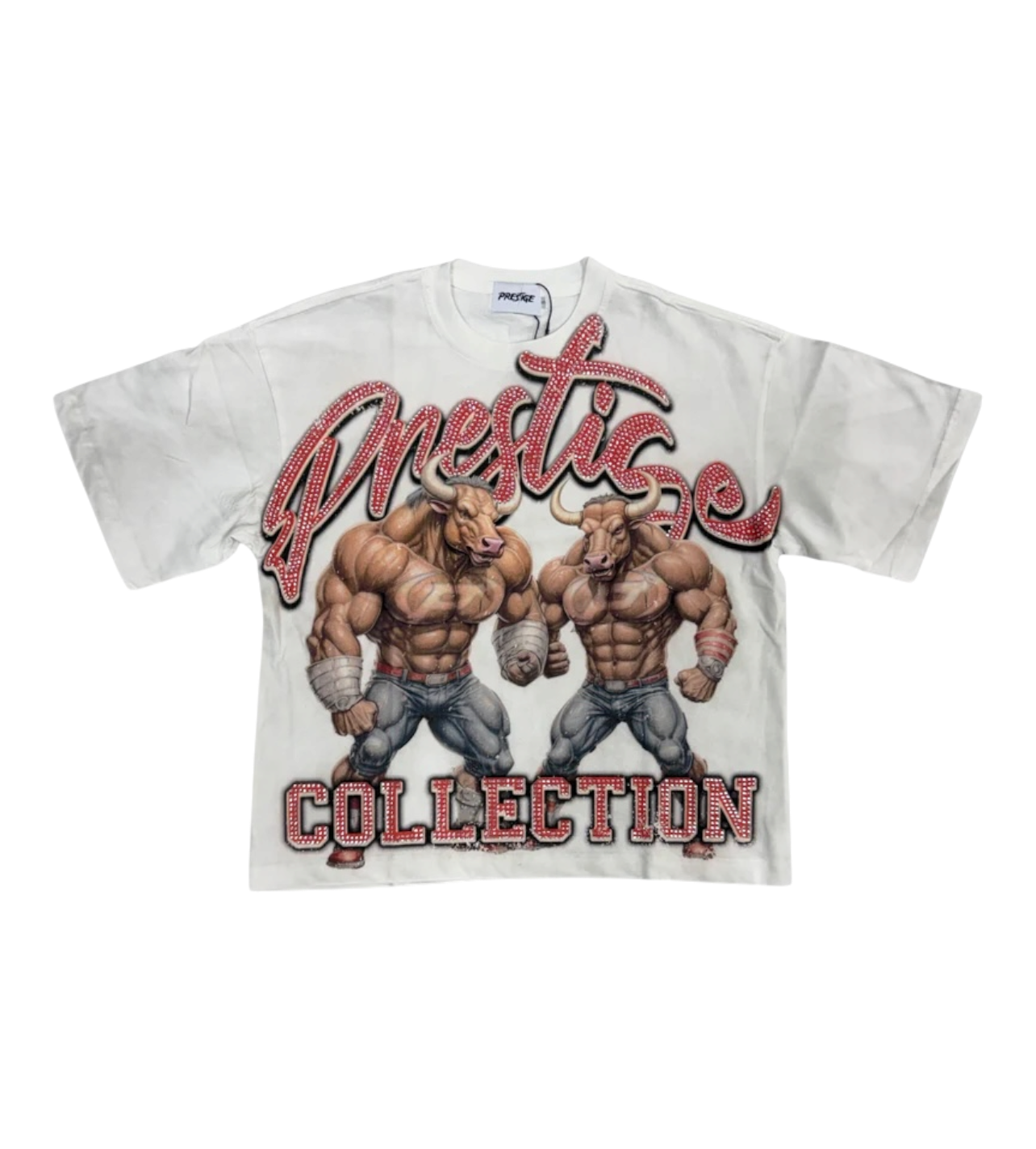 Prestige Bulls Tee White