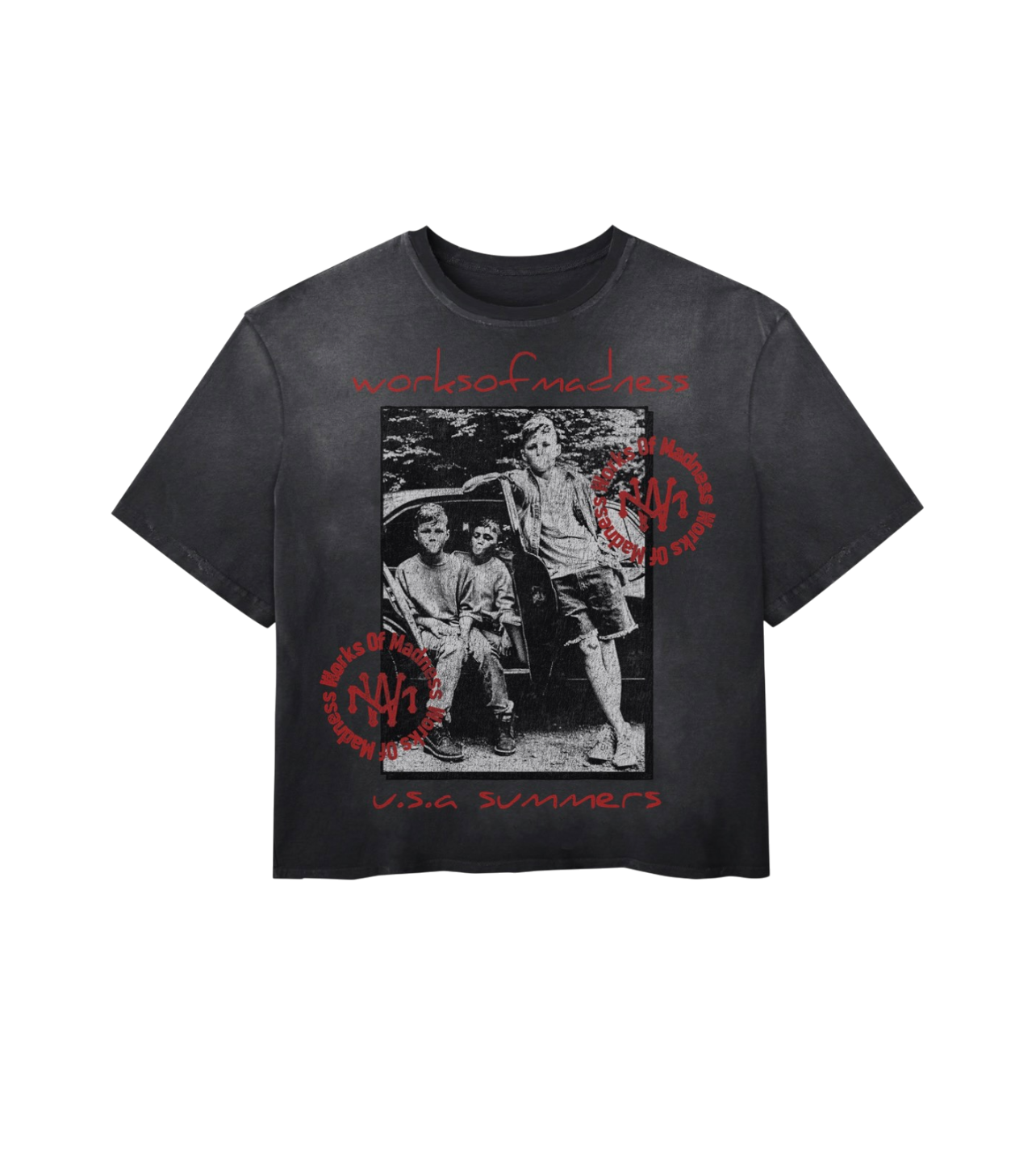 Madness “Summers” Vintage Tee Black