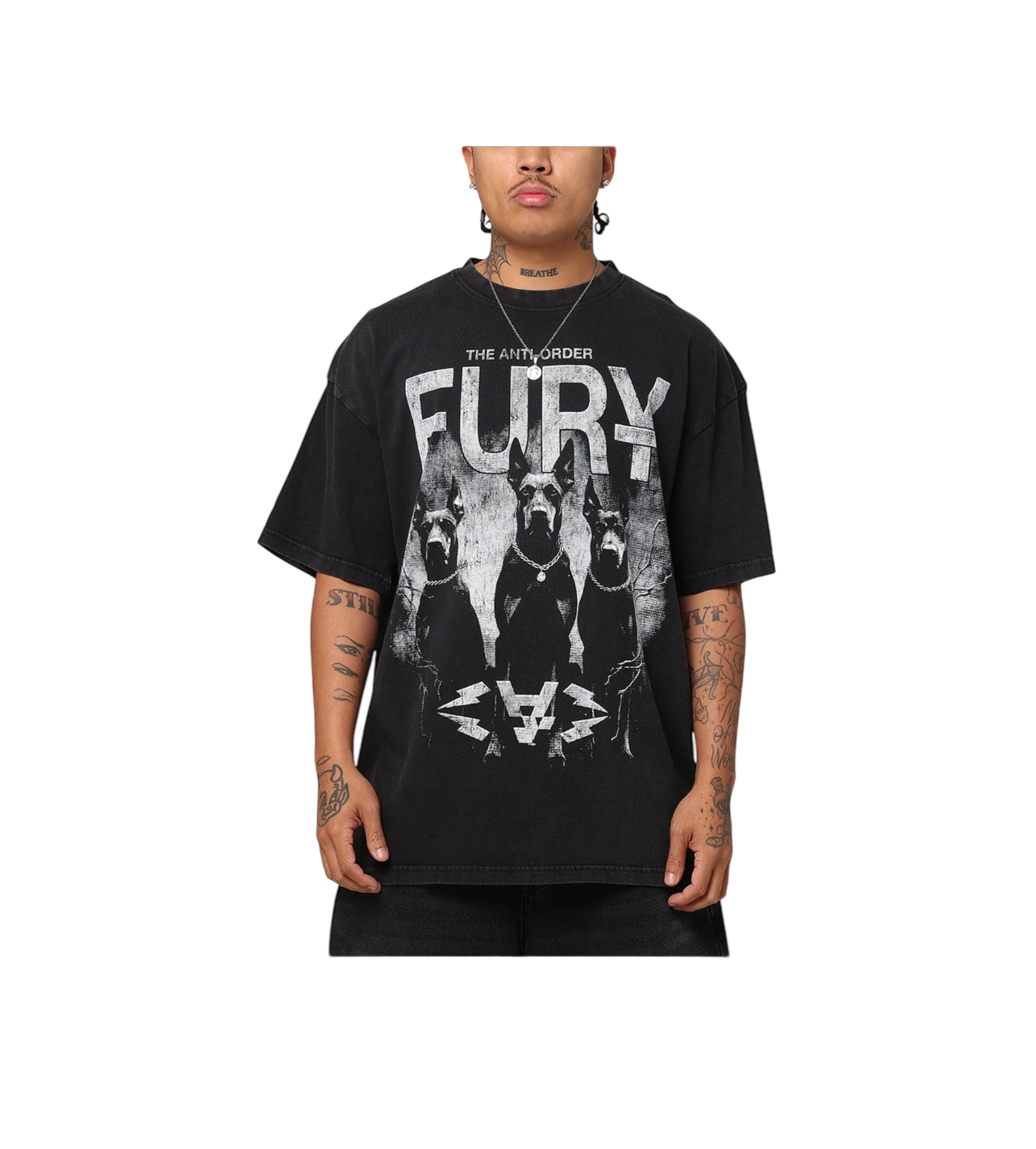 Anti Order Dog Tee Black
