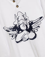Boys Lie Navy Cherub University Henley Crewneck