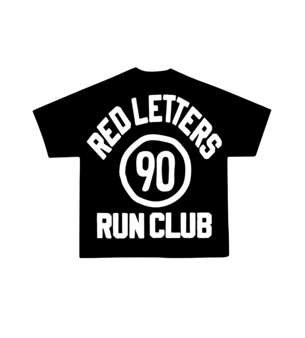 Red Letters Run Club Tee