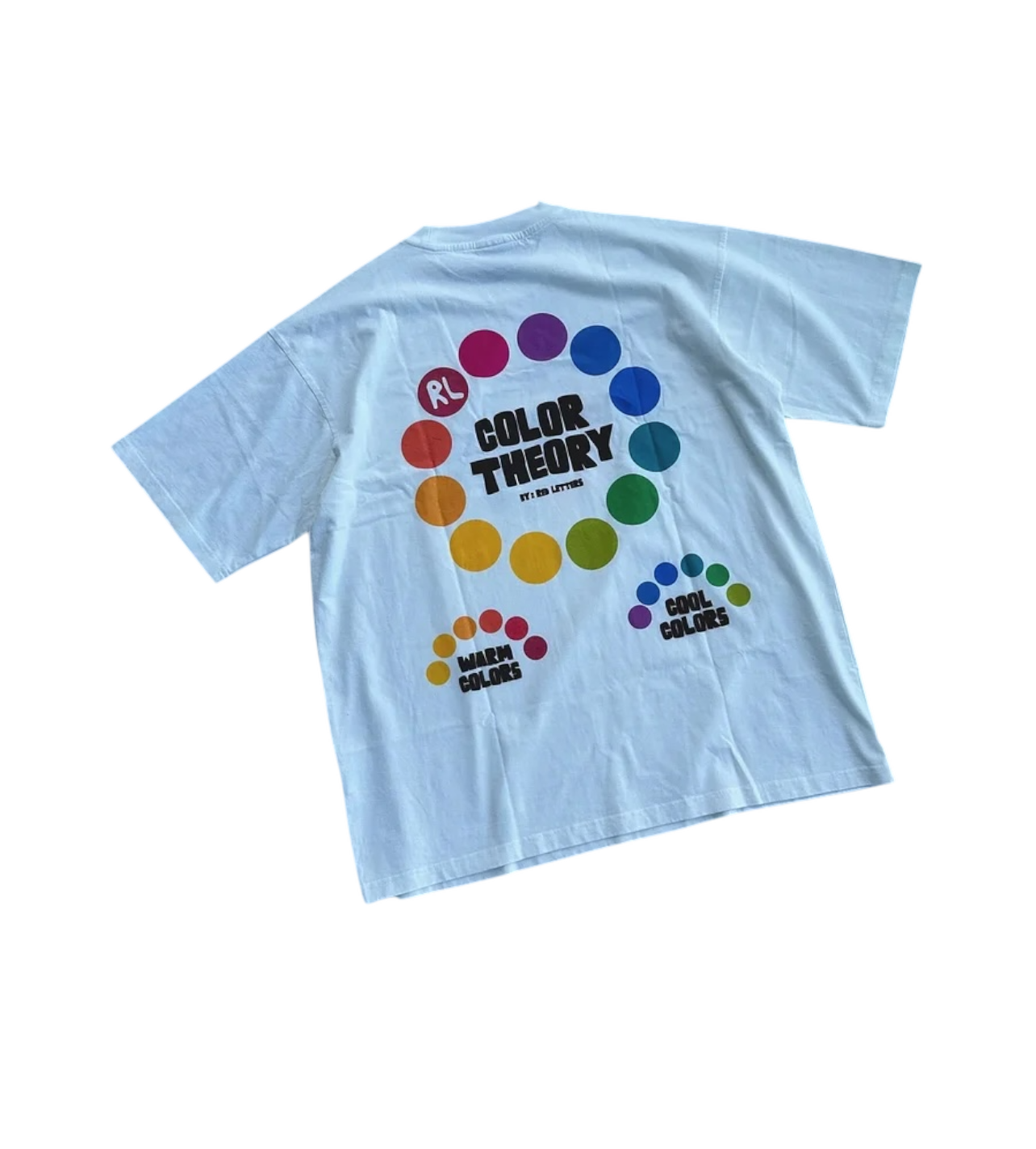 Red Letters Color Theory Tee