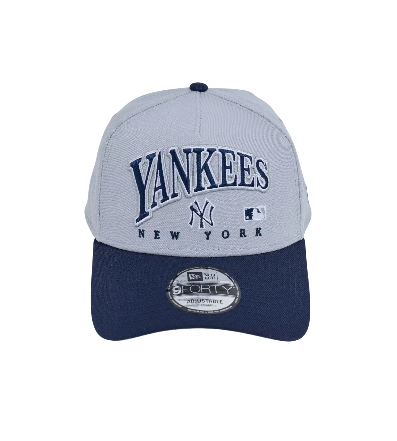 New Era New York Yankees MLB 9FORTY Embroidery Wordmark A-Frame Snapback Hat