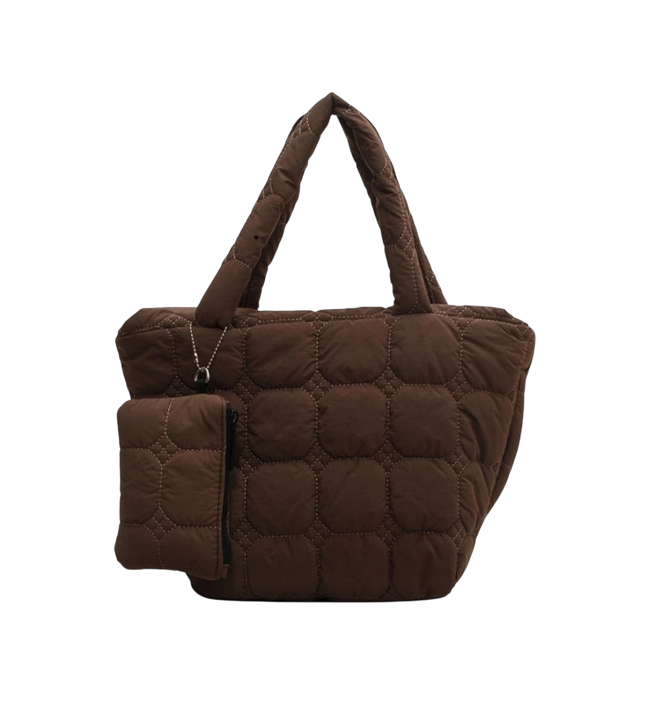 Aspen Mocha Bag With Zip Pouch