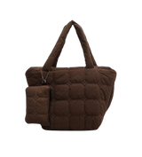 Aspen Mocha Bag With Zip Pouch