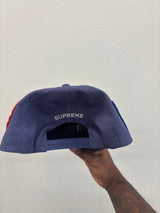 Supreme Patches- 6 Panel Navy SS25