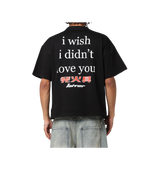 Loiter I Wish Love Tee Black