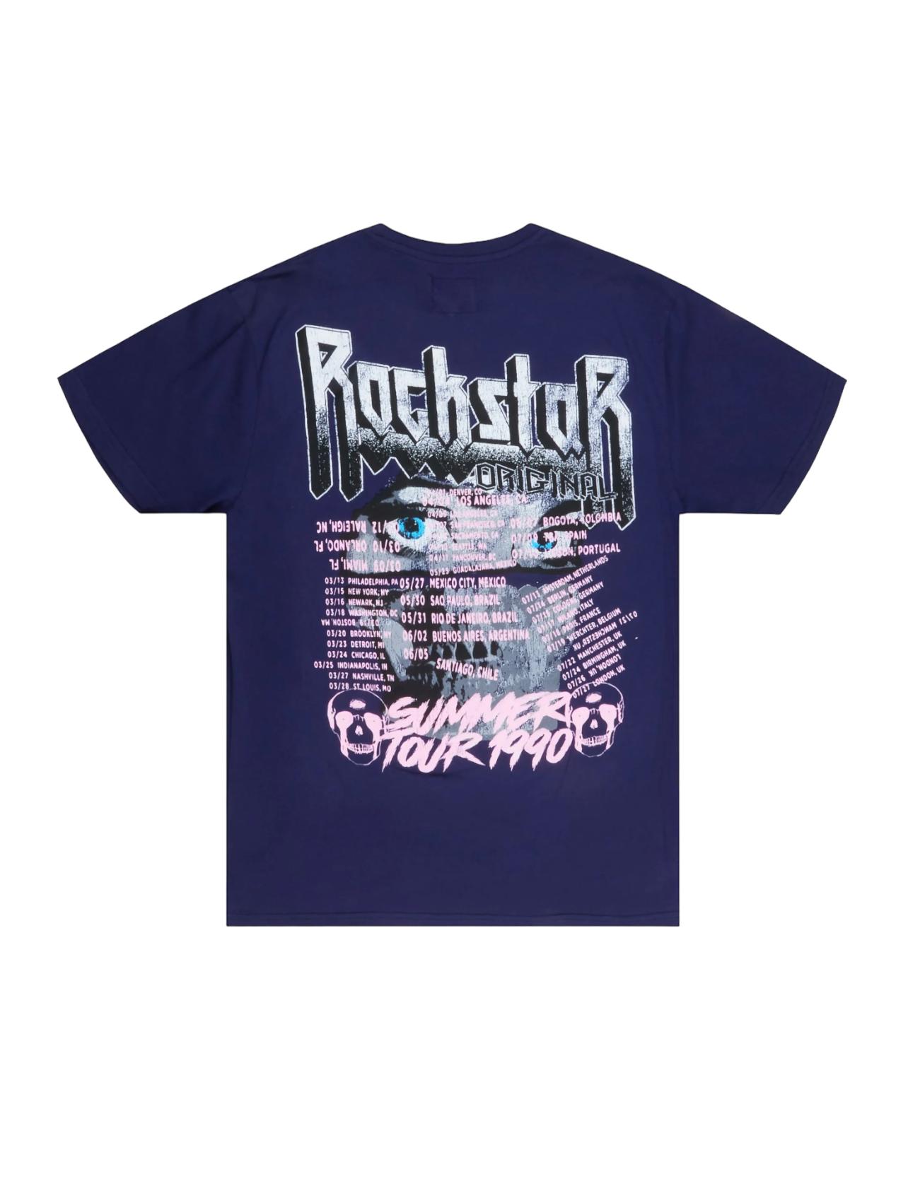 Rockstar Purple/Navy Eyes Tee