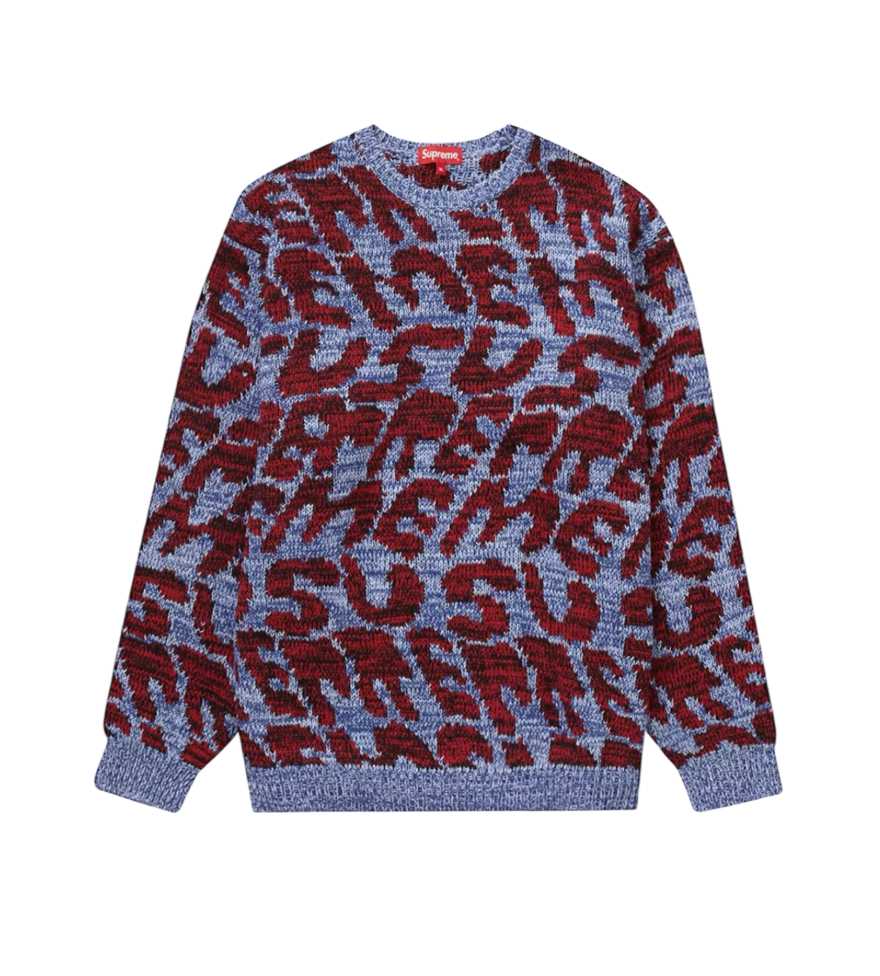 Supreme Blue Stacked Sweater SS23