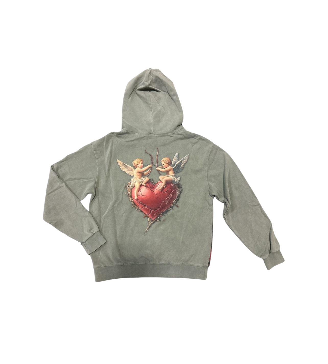 Concept Angel Hoodie Olive