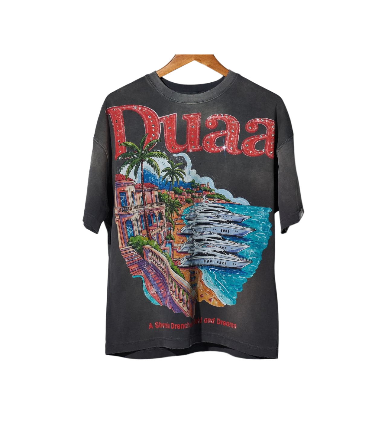 DUAA Shoreline Tee Black