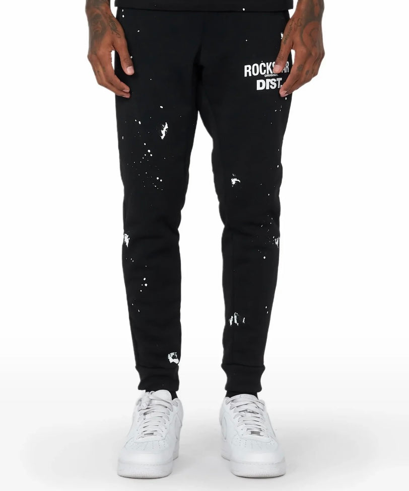 Rockstar Dept Black Logo Sweats