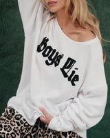 Boys Lie Rocker Thermal BF Longsleeve