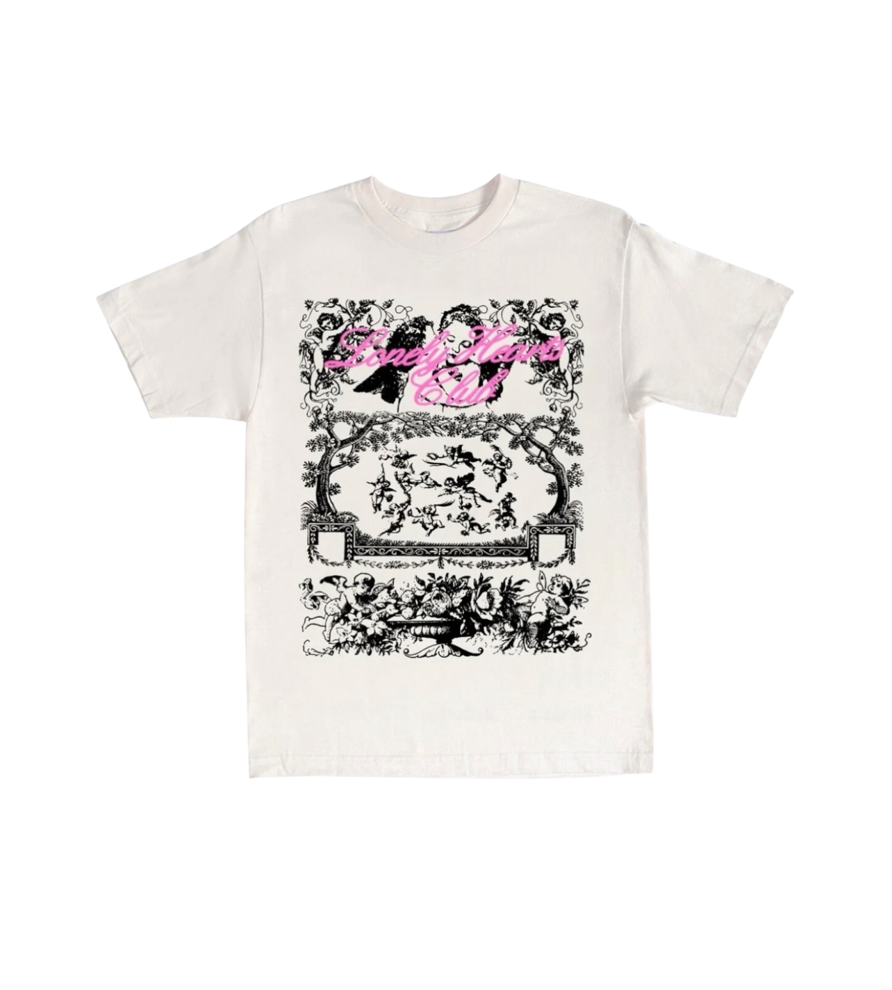Lonley Hearts Club Heaven Awaits Me Tee