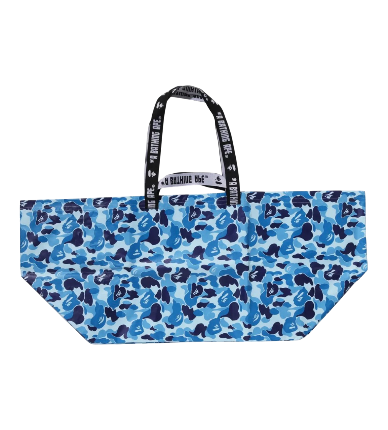 Bape ABC Blue Camo Mega Tote Bag