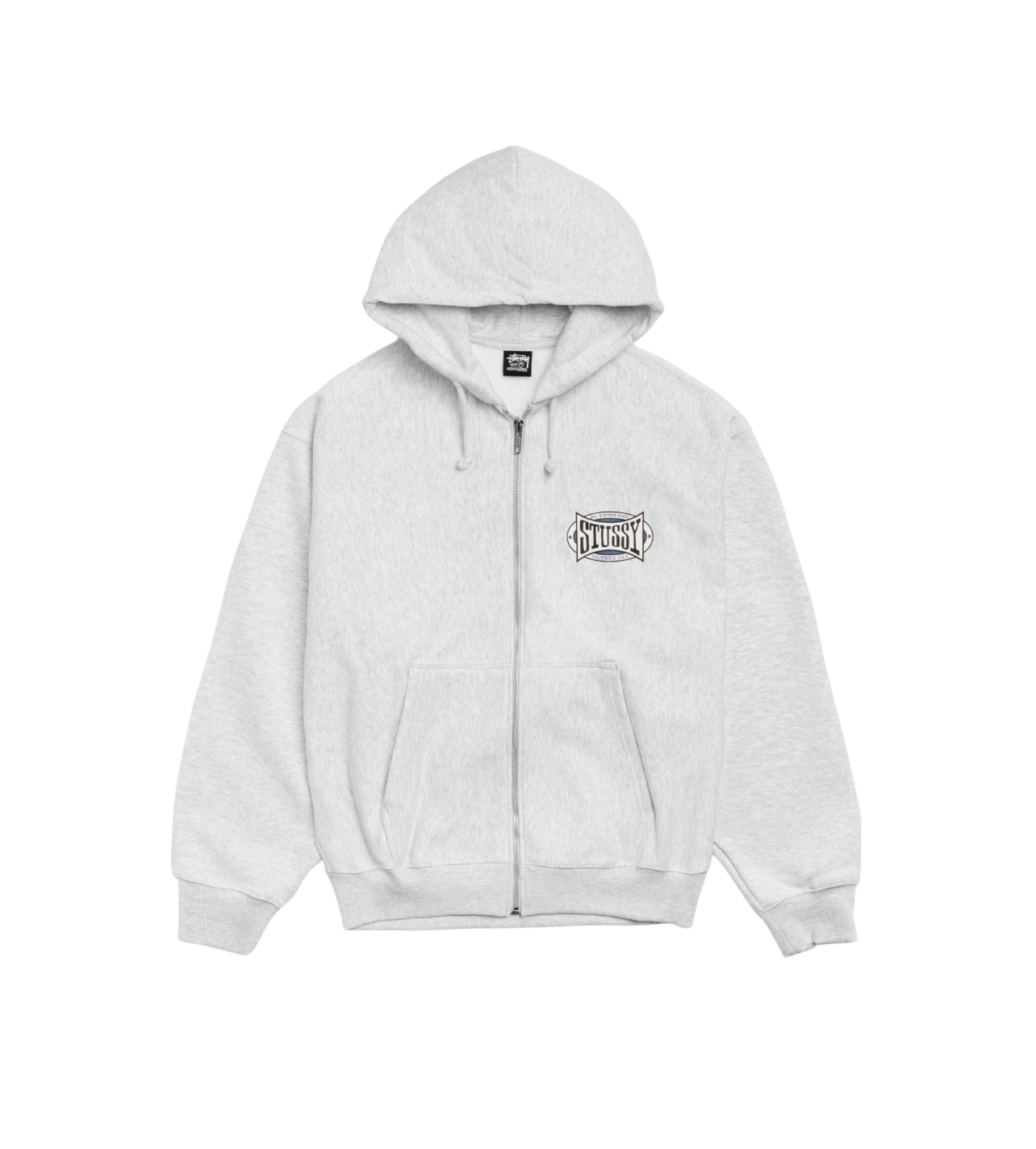 Stussy Grey Zip Up