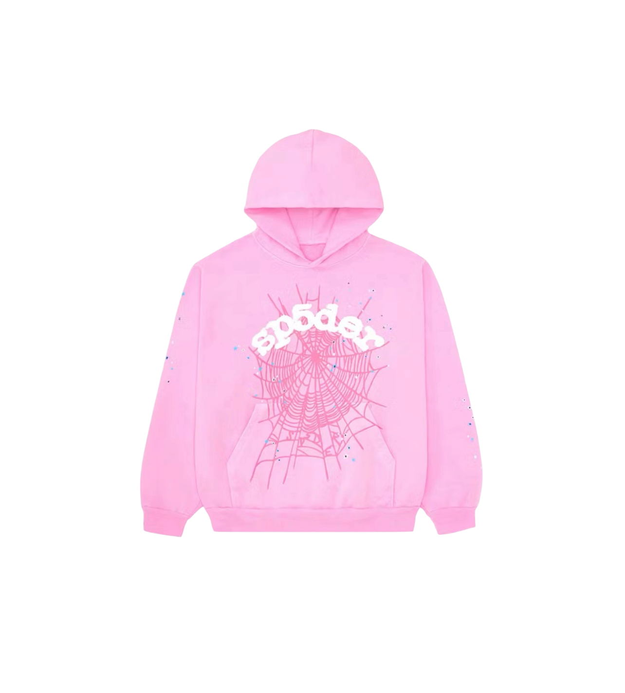 Sp5der Pink Hoodie