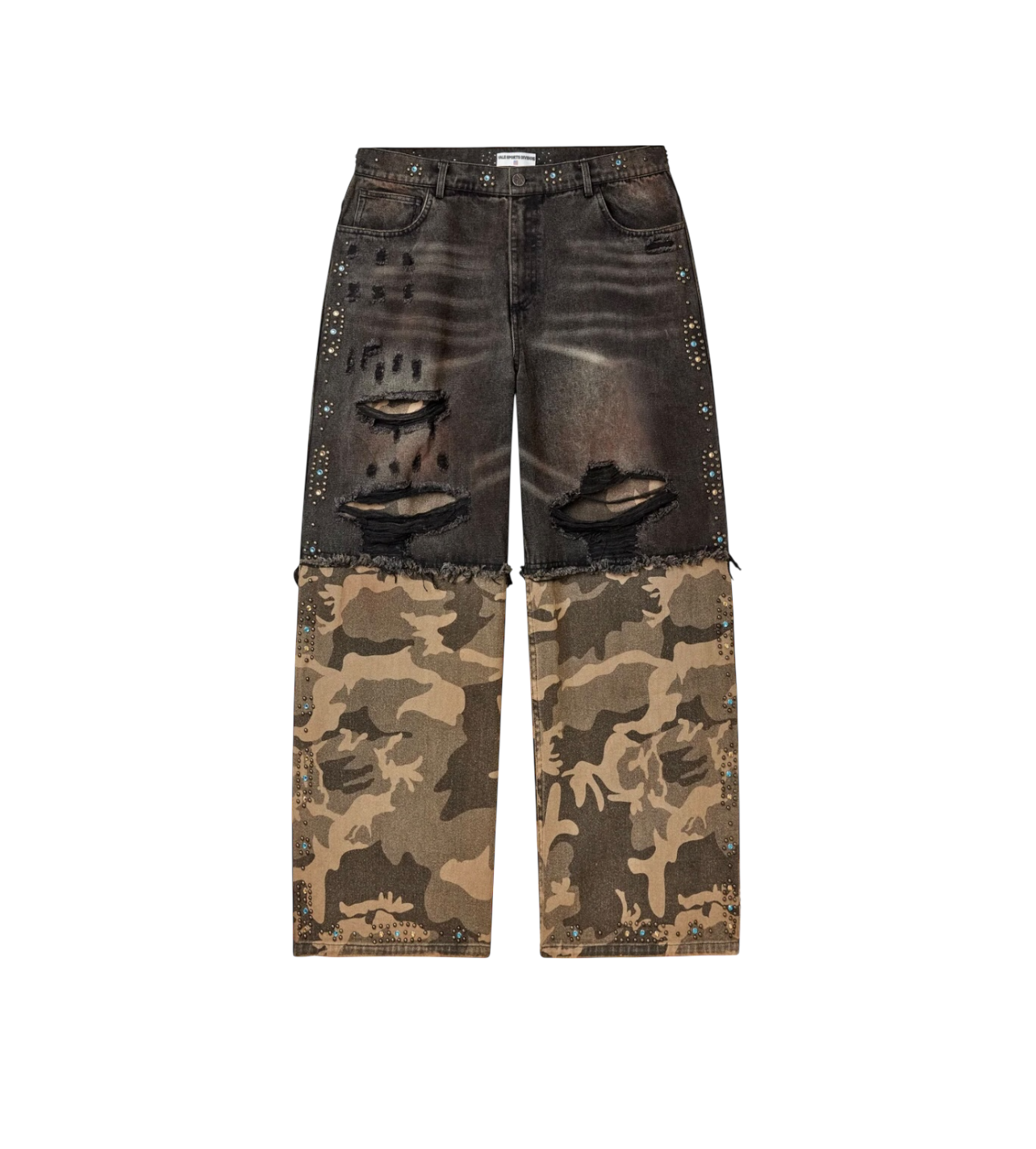 Vale Camo Baggy Jeans