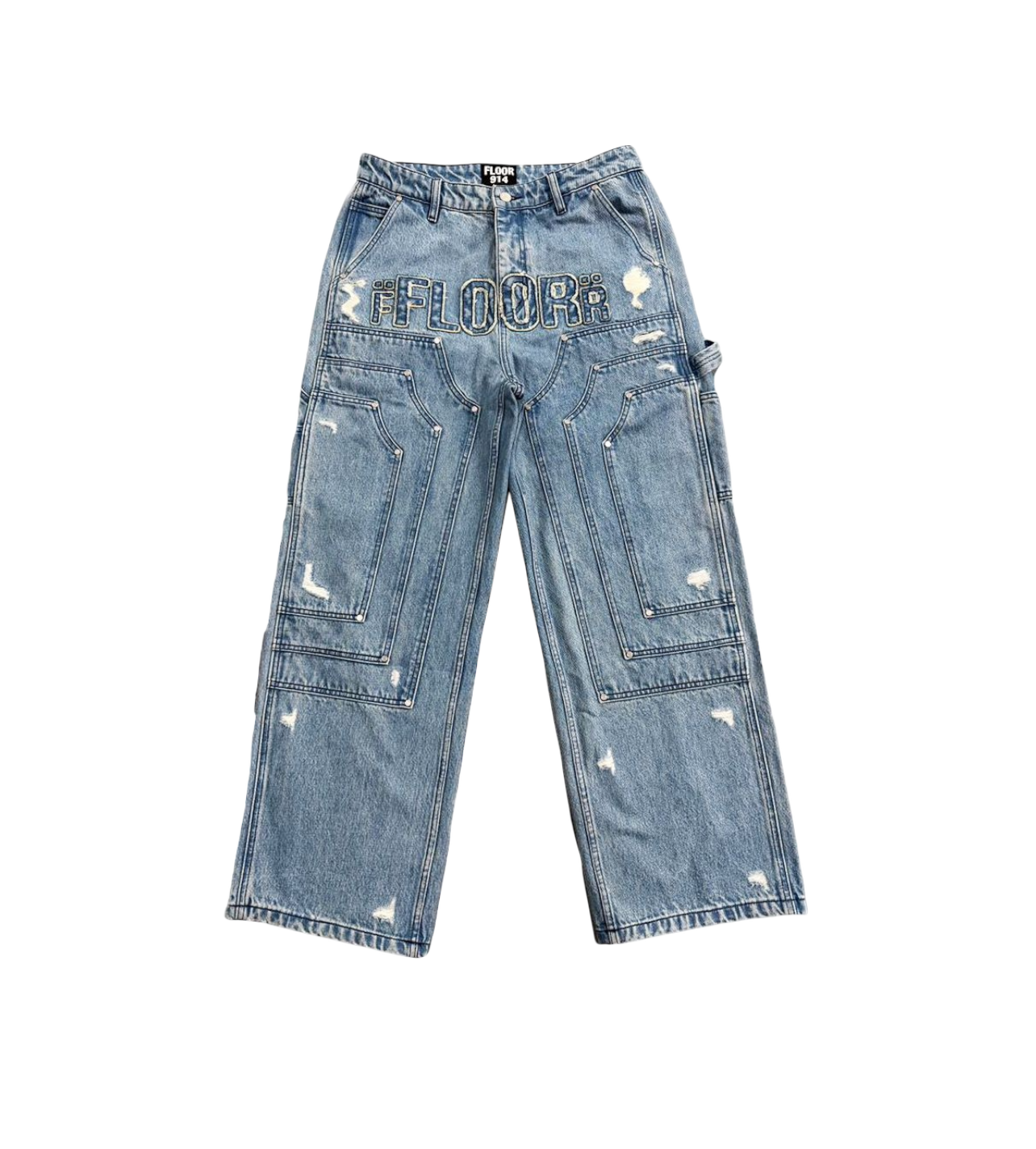 Floor 914 Triple Knee Denim Blue