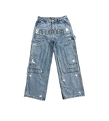 Floor 914 Triple Knee Denim Blue
