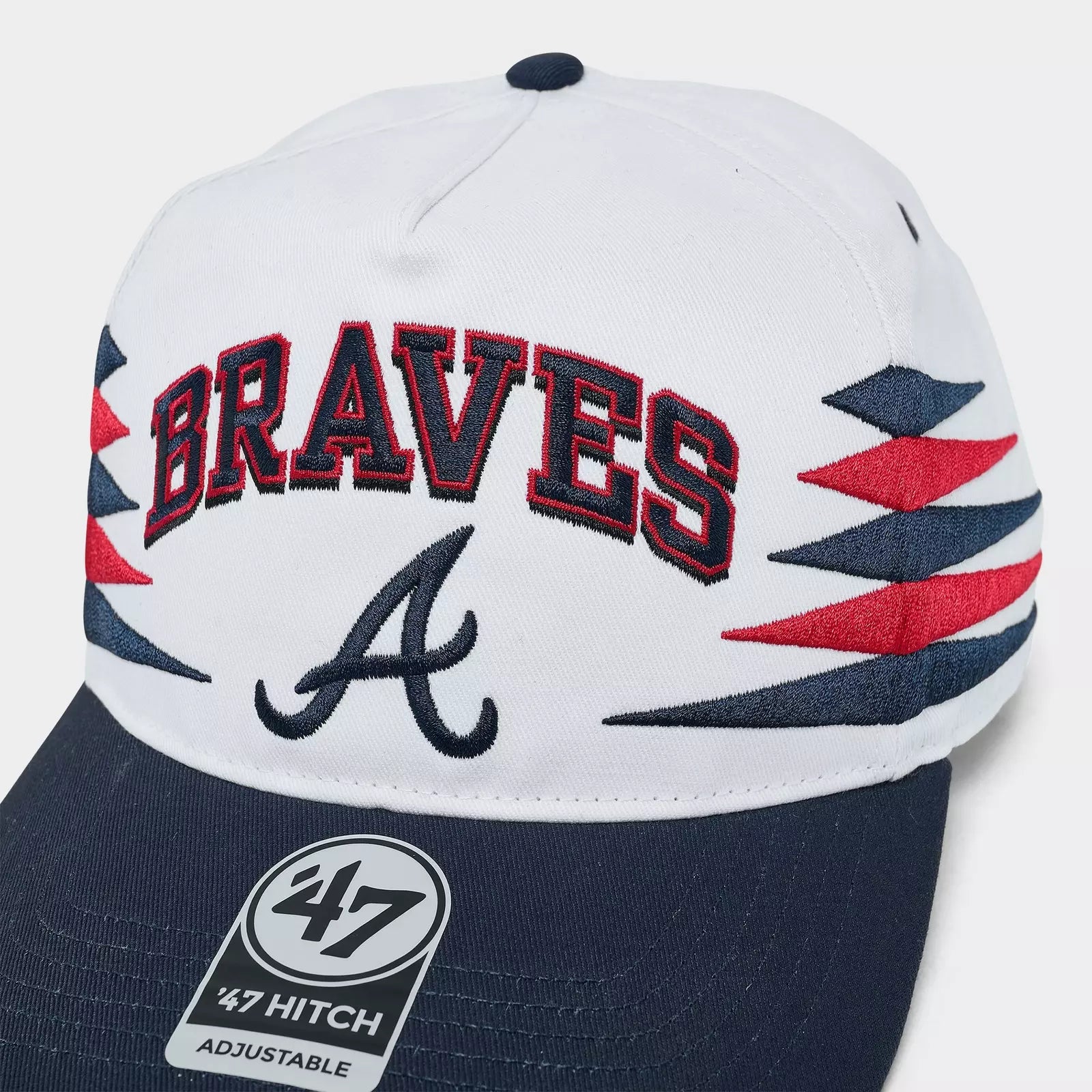 47 Atlanta Braves MLB Diamond Cut HITCH Snapback Hat