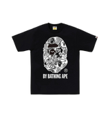 Bape Black Comic Tee