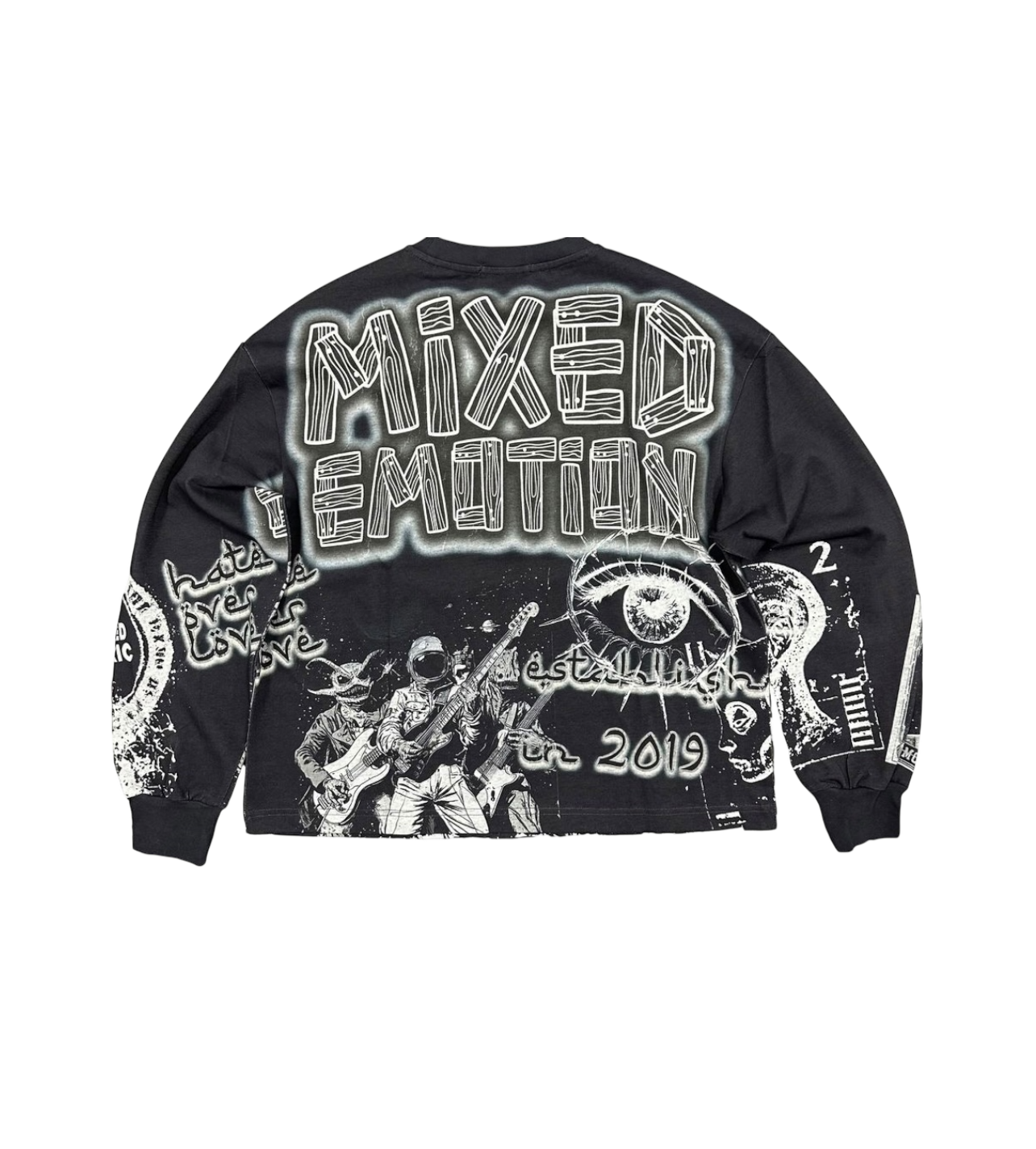 Mixed Emotions AOP Space Rock Tee