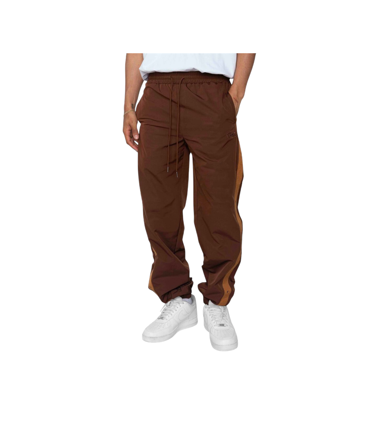 EPTM Brown Two Tone Track Pant
