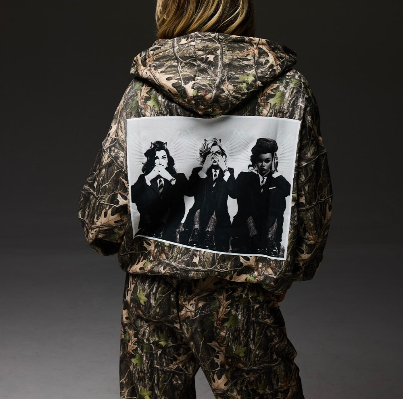 Boys Lie Manhunt Kimmy Hoodie Camo