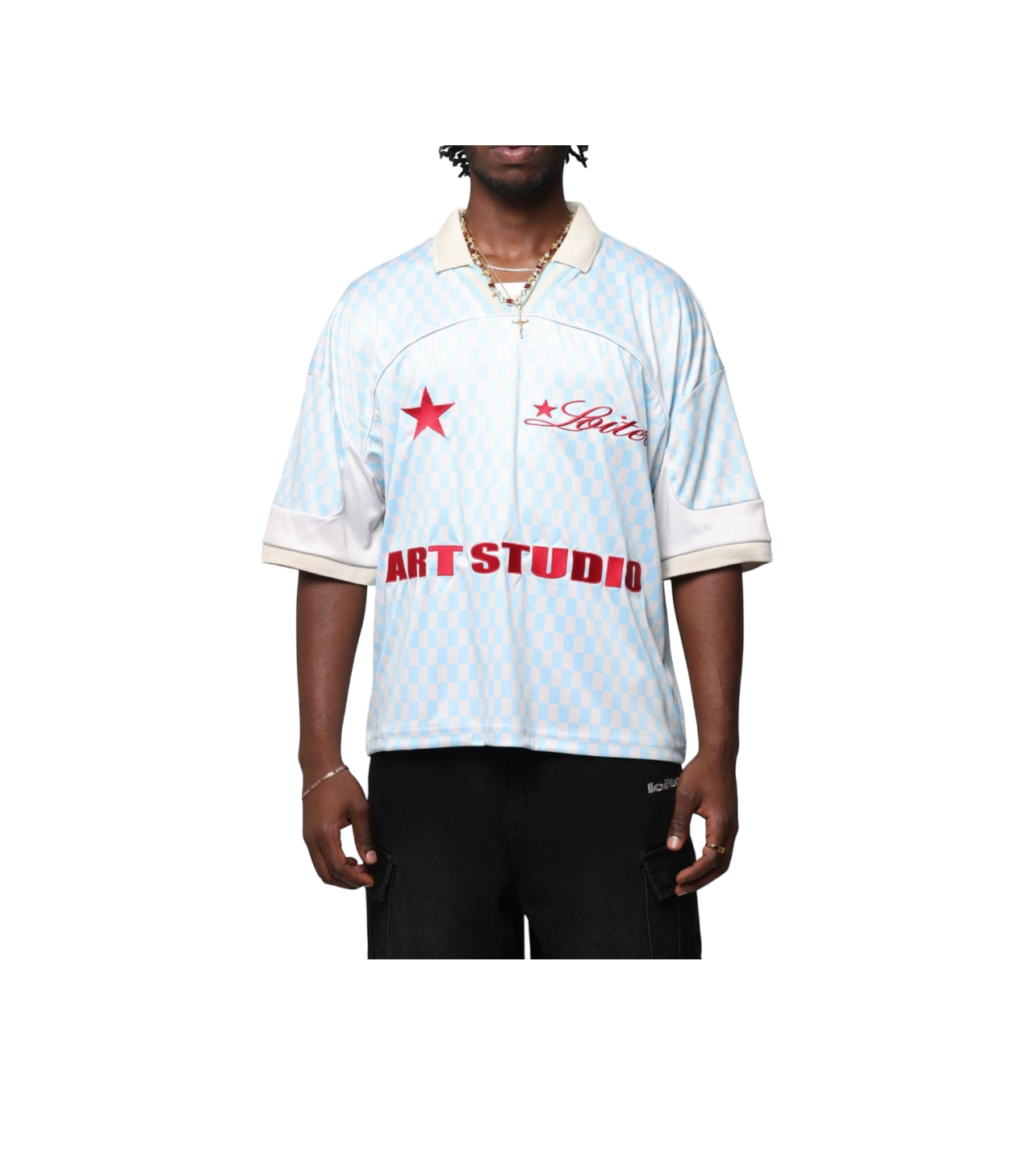 Loiter Art Studio Checkered Jersey
