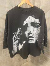 Concept Boxy Goth Pearl Tee