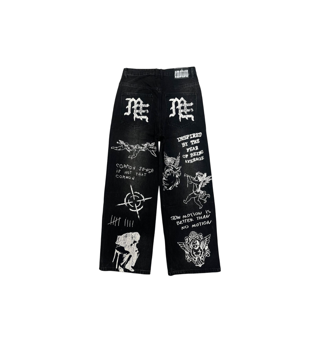 Mixed Emotions “Canvas” Denim Black