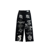 Mixed Emotions “Canvas” Denim Black