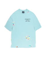 Rockstar Art District Aqua Tee