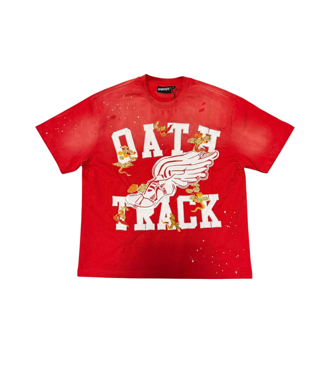 Syndicate Oath Track Tee Red