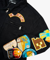 EPTM Patchwork Black Workwear Jacket