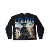 Mixed Emotions Alien Black Longsleeve