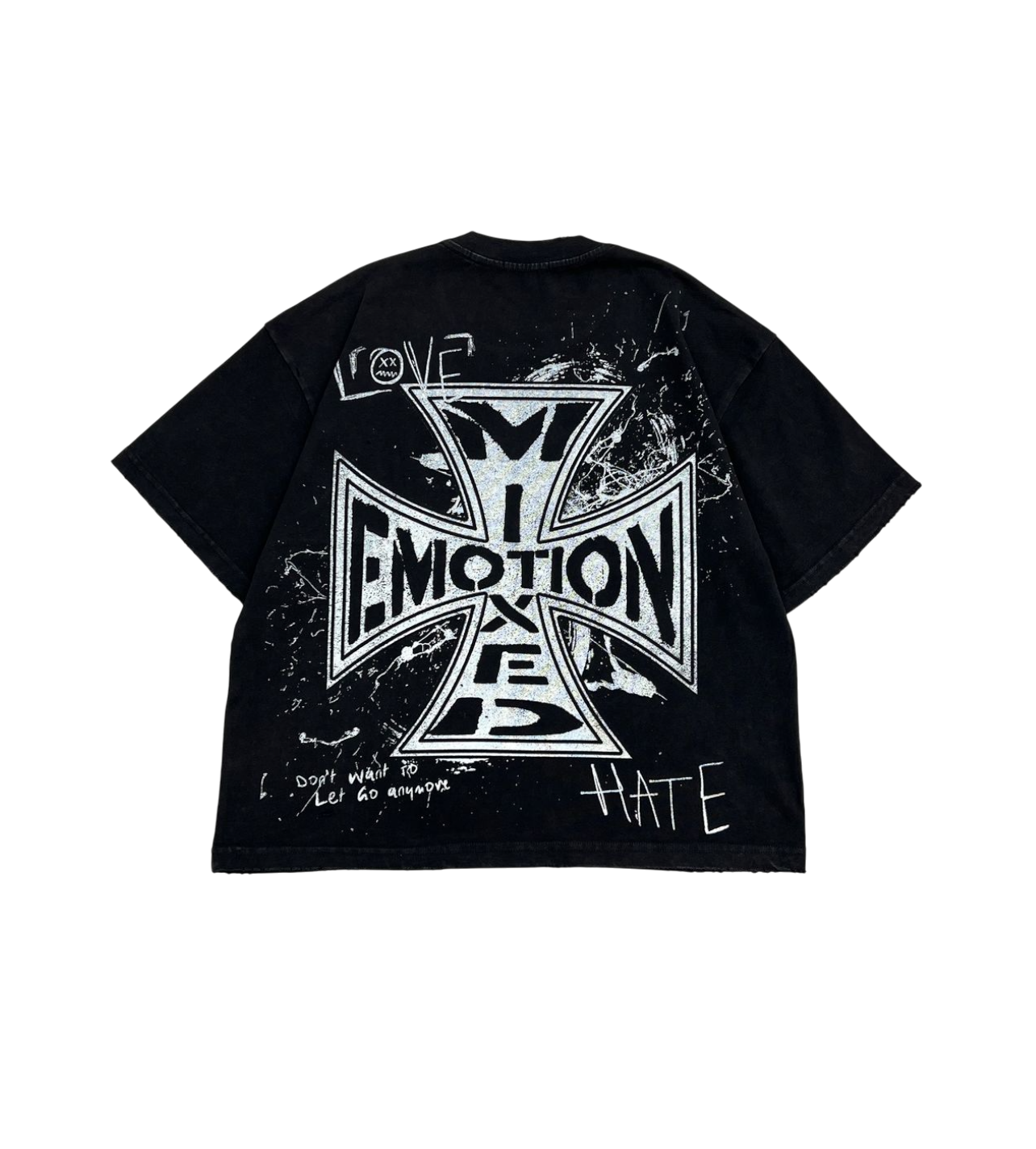 Mixed Emotions “Chaos” Tee Black