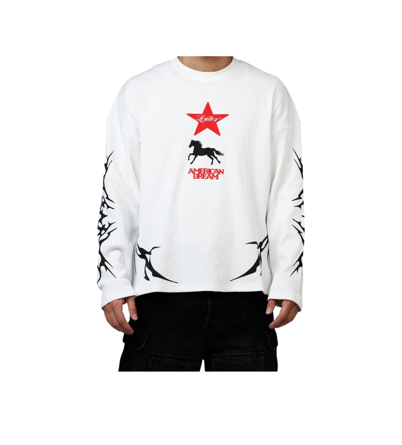 Loiter Derby Waffle Knit