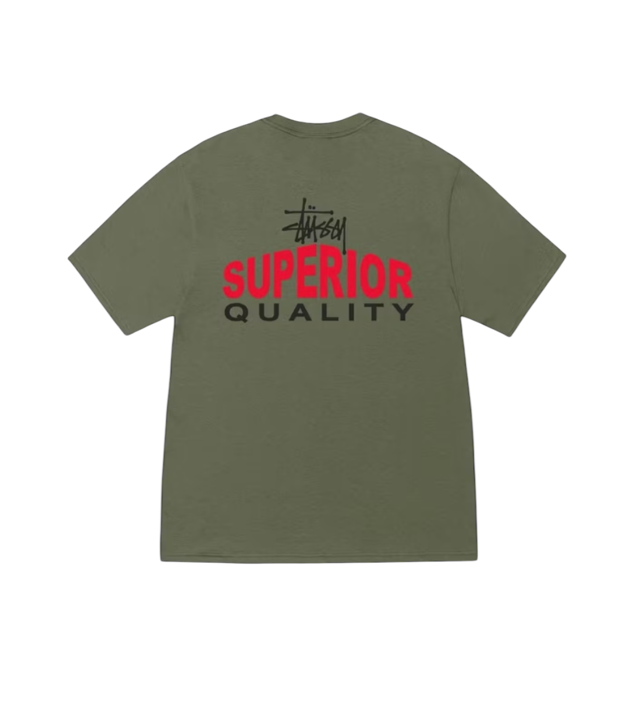 Stussy Superior Quality Tee Olive