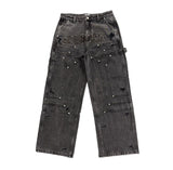 Floor 914 Triple Knee Denim Black