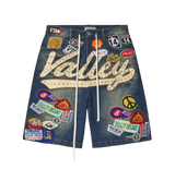 Vale 1980s Jean Shorts