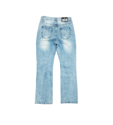 Mixed Emotions Flooded Rhinestone Jeans