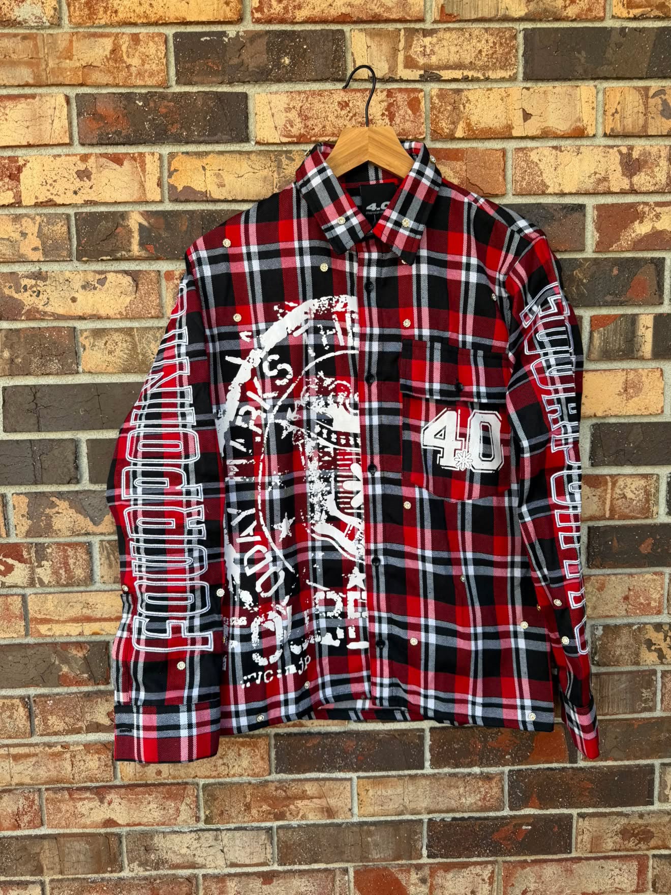 4.0 Streetwear Co Flannel Red