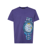 Homme Femme Presidential Bust Tee Purple